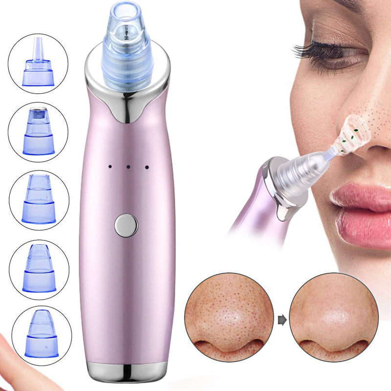 Electric Blackhead Remover Pore Vacuum Suction Diamond Dermabrasion Face Cleaner 