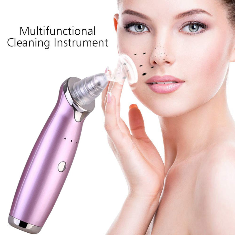 Electric Blackhead Remover Pore Vacuum Suction Diamond Dermabrasion Face Cleaner 