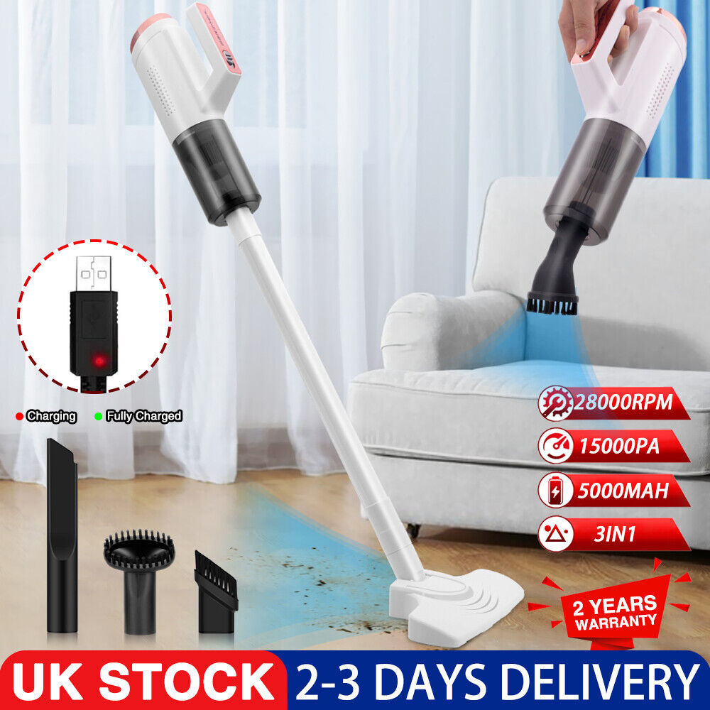 Cordless Stick Vacuum Cleaner Wireless Vacuum Cleaner Upright  Anti Hair Wrap 