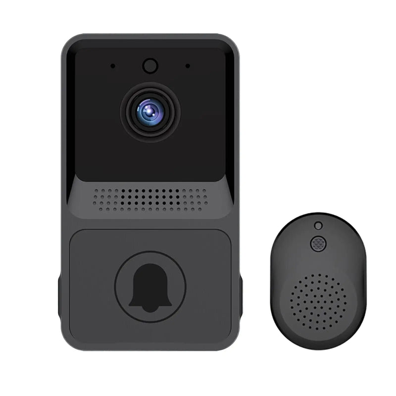 Smart Wireless WiFi Doorbell Intercom Video Camera Door Ring Bell Chime Security 