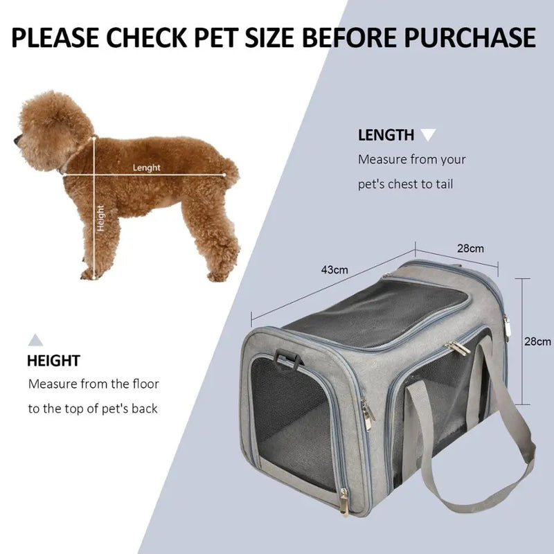 Dog Outgoing Soft Travel Bag 