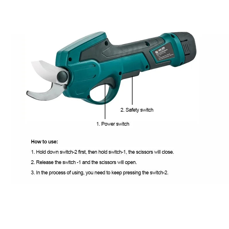 Garden Electric Pruning Scissors 