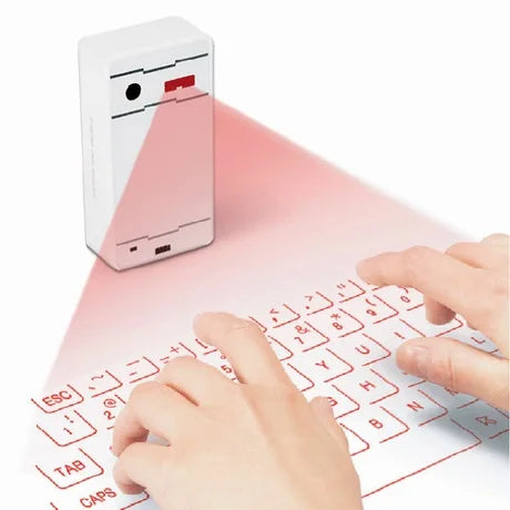 Bluetooth Laser keyboard Wireless Virtual Projection keyboard Portable for Iphone Android Smart Phone Ipad Tablet PC Notebook 