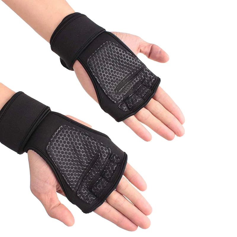 Gymnastics Gym Hand Wrist Palm Gloves 