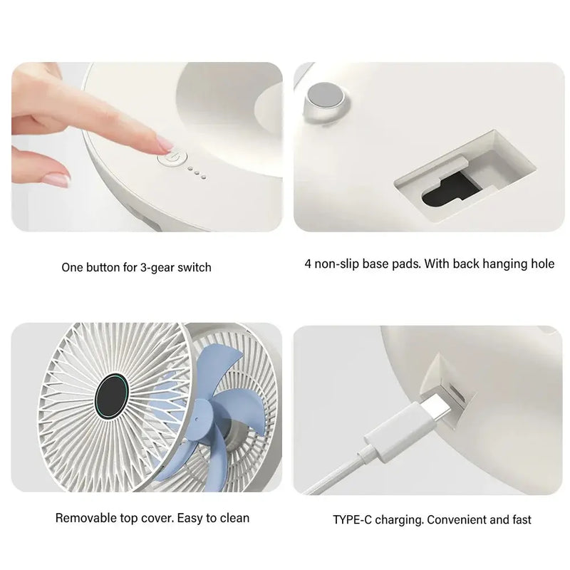 Mini Portable Electric Fan 