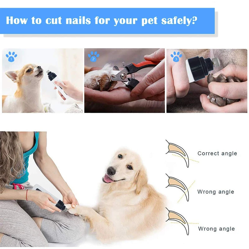 Pet USB Charging Nail Trimmer 