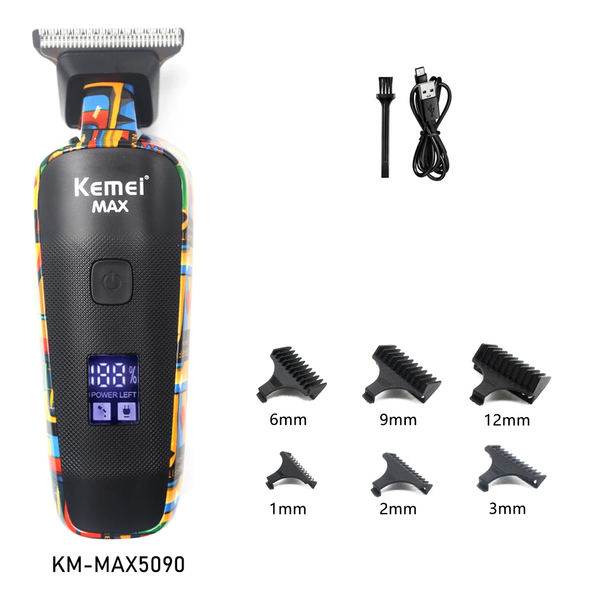 Professional Hair Clipper Kit for Men Professional Barber Machines Professional Hair Cutting Machine Haircut Machine 
