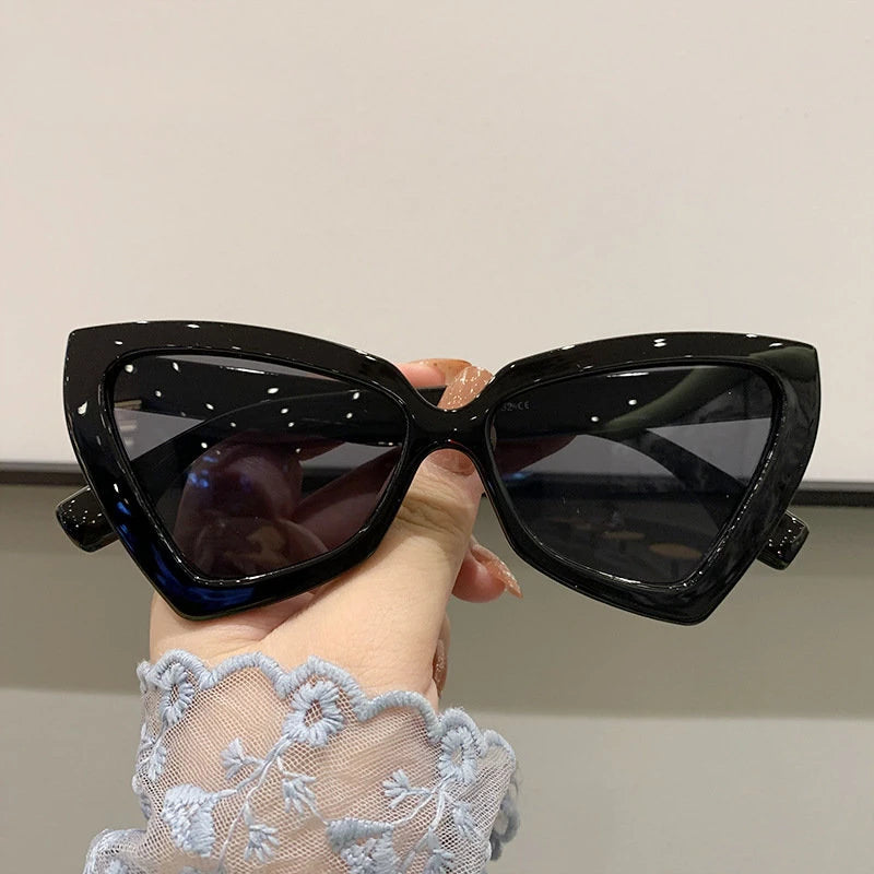 New Fashion Cat Eye Sunglasses Female Luxury Brand Designer Sun Glasses for Women Travelling Sun Shades Glasse y2k Gafas De Sol 