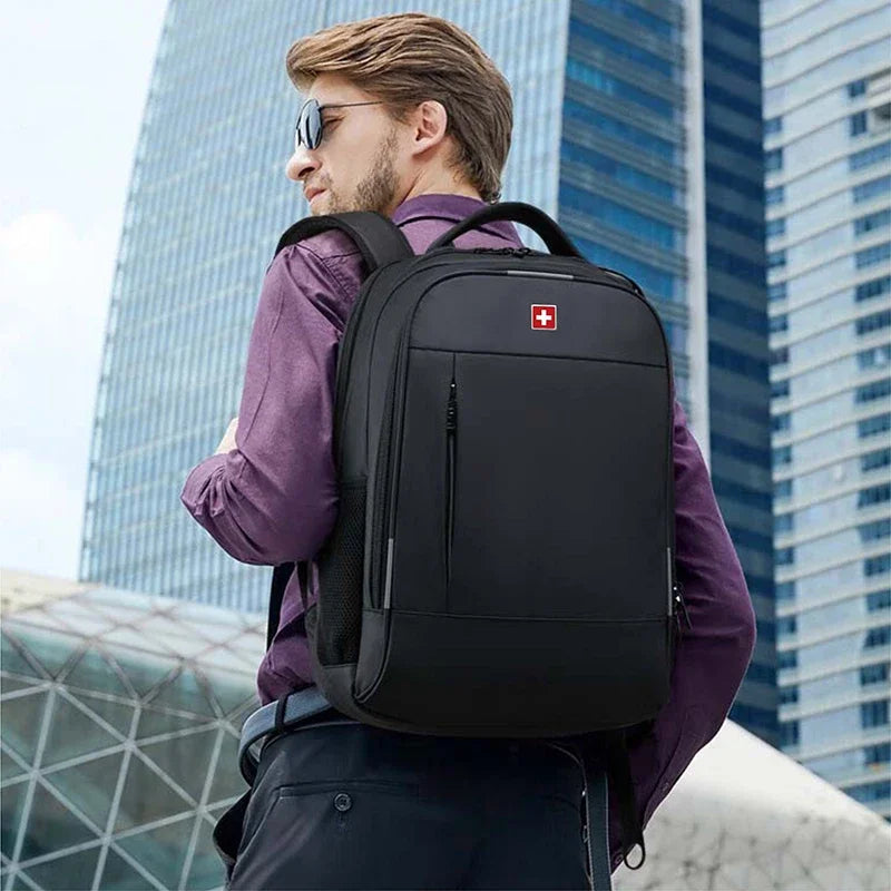 Men Laptop Backpack 17 Inch Fashion Business Backpack School waterproof USB Large Capacity Bag 