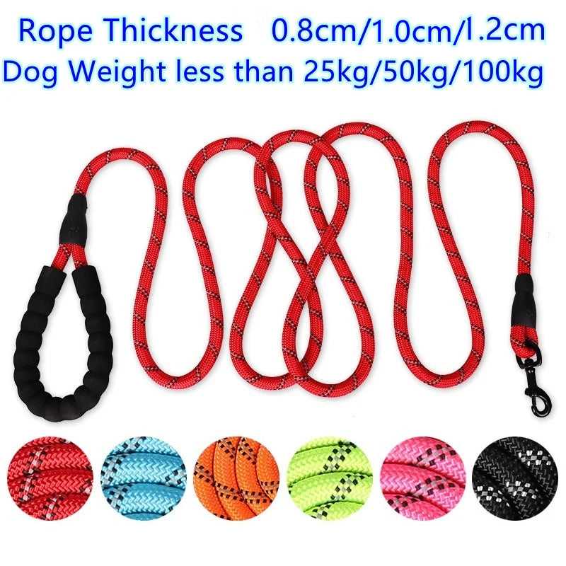 Dog Strong Reflective Large Leash 