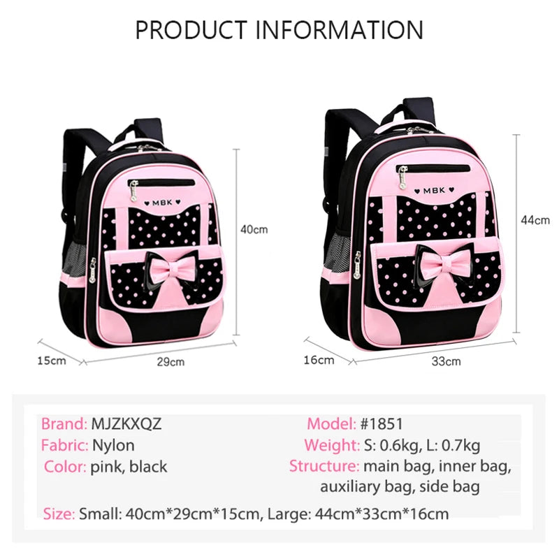 3 Pcs Children School Bags For Girl Korean Cute 1-6 Grade Backpack Set Primary Kid Student Pencil Case Back Pack Handbag Mochila 