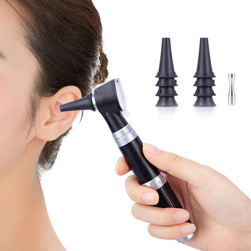 Portable LED Otoscope Ear Cleaner 