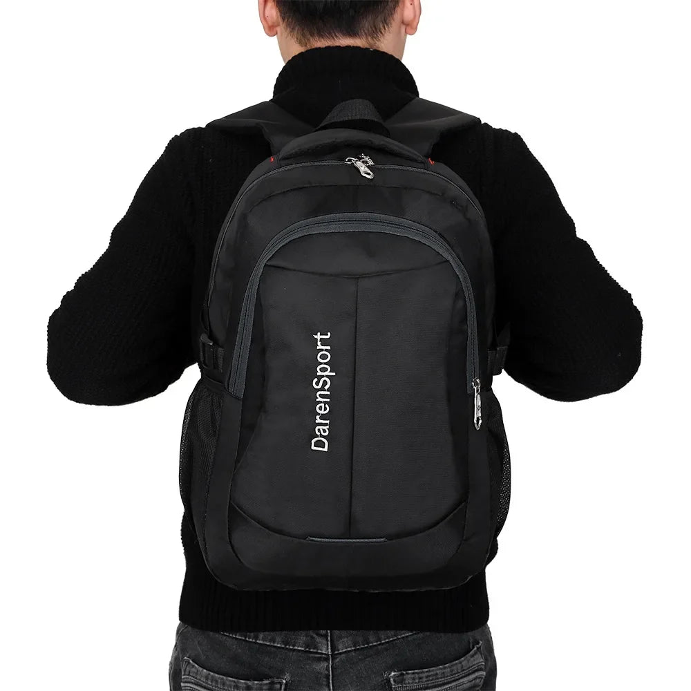 Oxford Shoulder Backpack Fashion Lightweight Waterproof Travel Laptop Rucksack Large Capacity Wear-resistant Student School Bag 