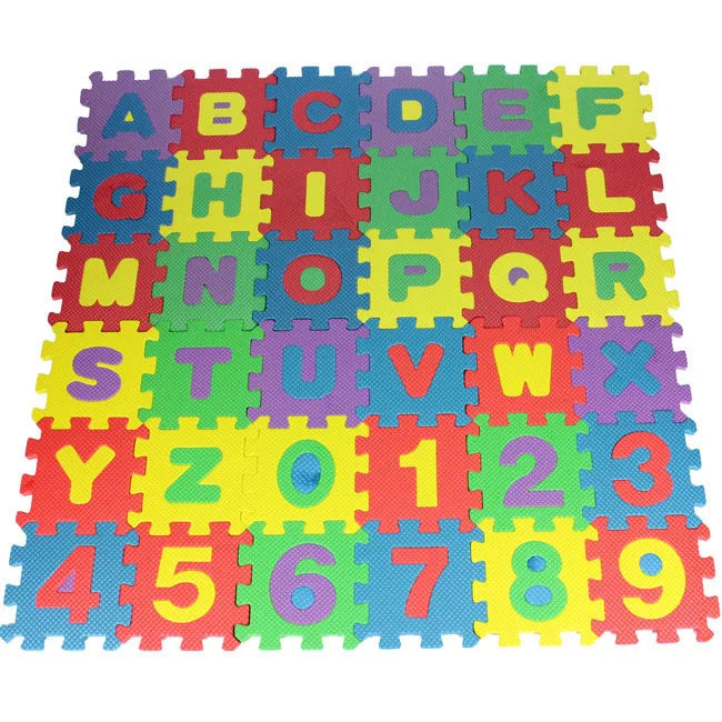 Children Mini Mats Alphanumeric Mat 