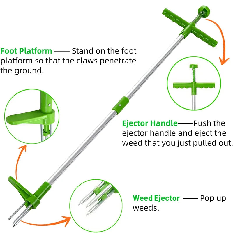 Durable Long Handle Weed Remover 