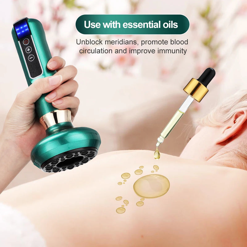 Skin Scraping Rechargeable Massager 