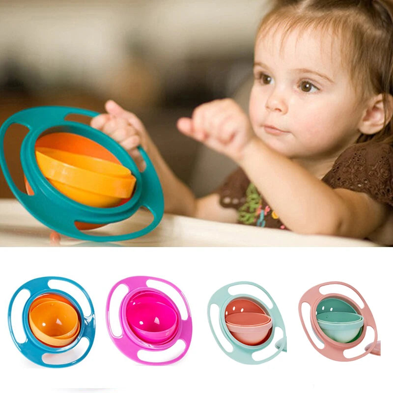 Universal Children Rotary Feeding Bowl 