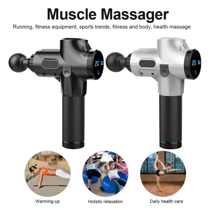 Electric Pain Relief Gun Massager 