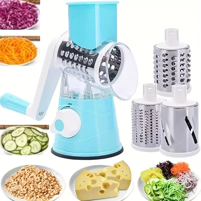 Manual Rotary Vegetable Cheese Grater 