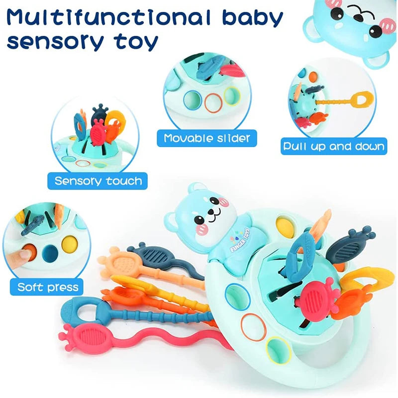 Silicone Teething Develop Activity Toy 