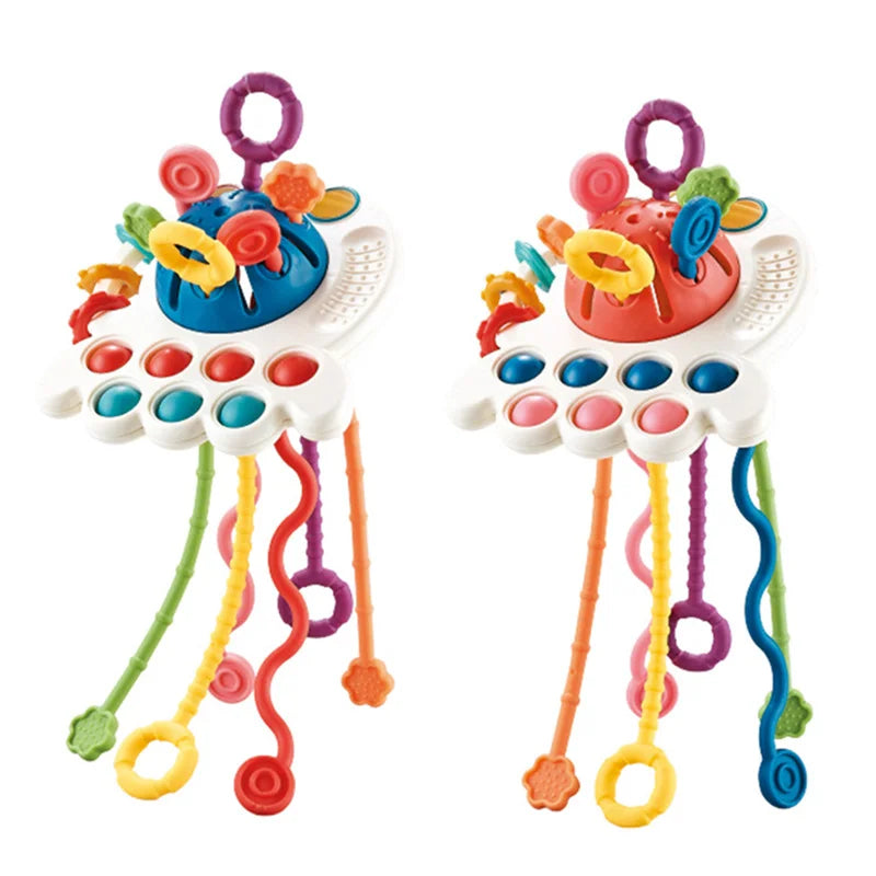 Silicone Teething Develop Activity Toy 