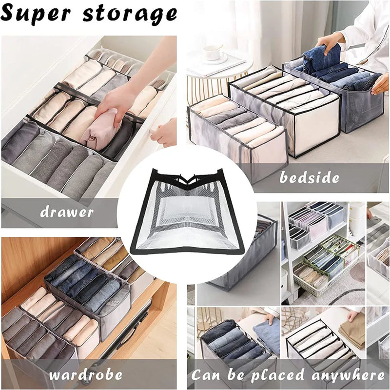 Underwear Bra Organizer Storage Box Panties Socks Storage Boxes Wardrobe Clothes Organizer Drawers Separator Boxes 