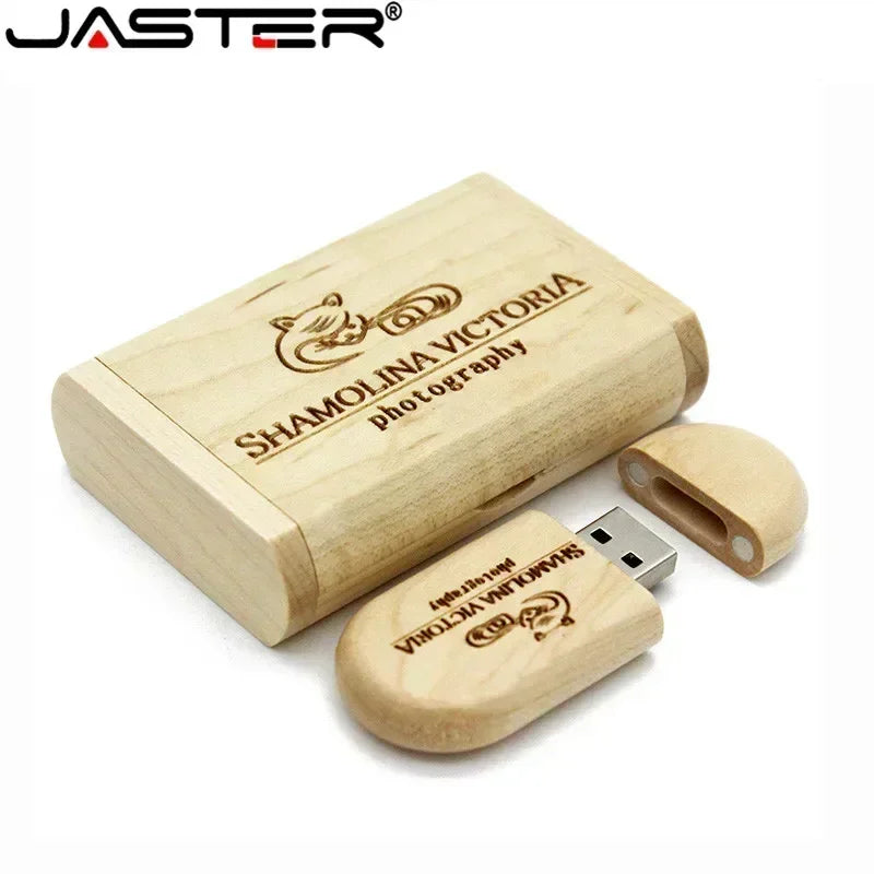 JASTER USB Flash Drive 128GB Memory Stick 2.0  Customized Pendrive 4GB 8GB 16GB 32GB  64GB 