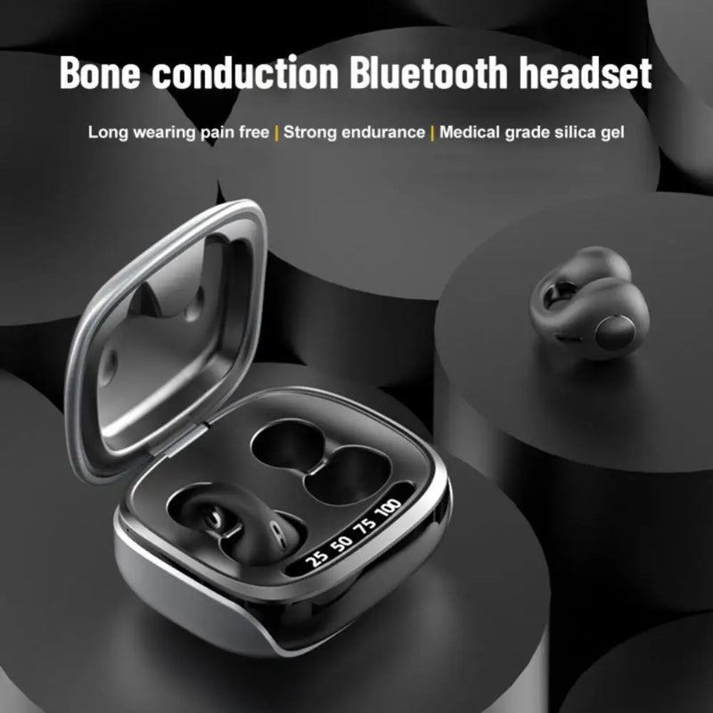 New JX80 Clip-ear bone conduction wireless headset 5.3 new innovative sound quality comfortable Sport Earbuds 