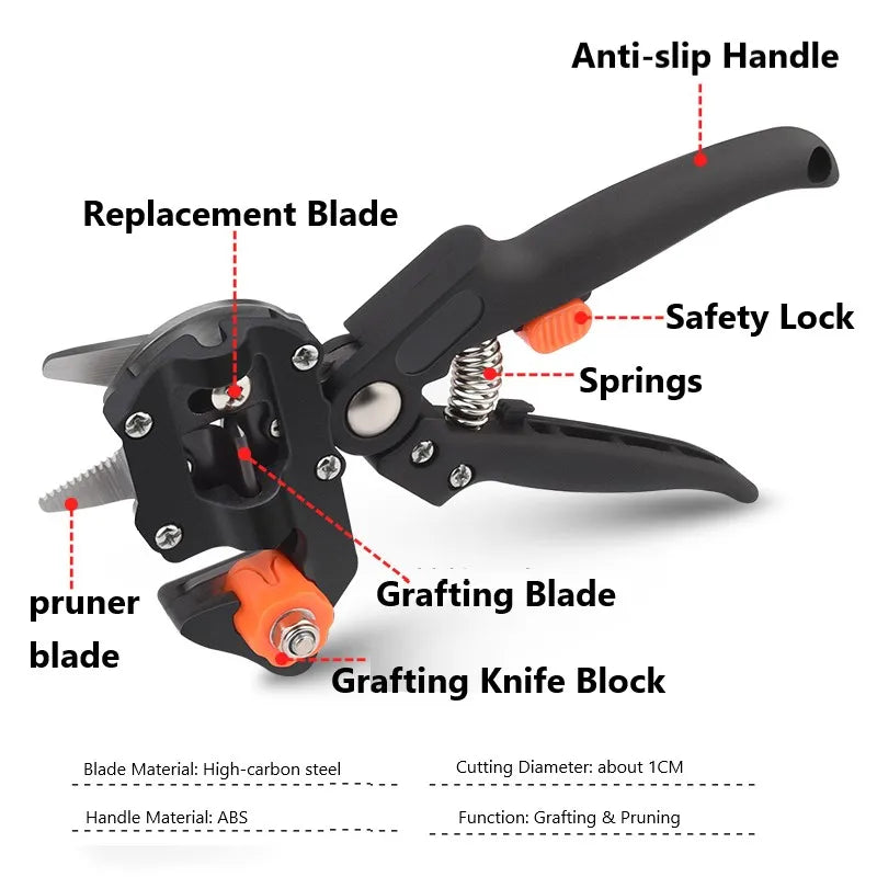 Garden Professional Grafting Scissors 