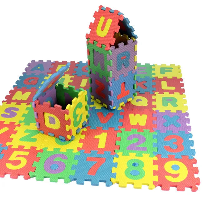 Children Mini Mats Alphanumeric Mat 