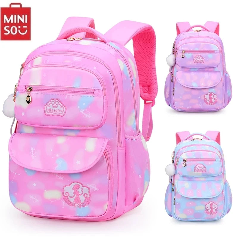 Girl Children Backpack School Bag Back Pack Pink for Kid Child Teenage Schoolbag Primary 