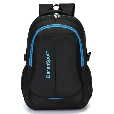 Oxford Shoulder Backpack Fashion Lightweight Waterproof Travel Laptop Rucksack Large Capacity Wear-resistant Student School Bag 