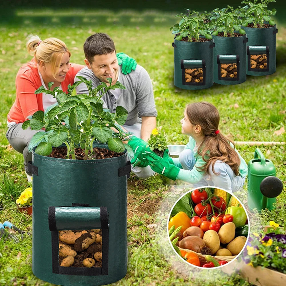 Garden Gallon Plant Growing Pots 