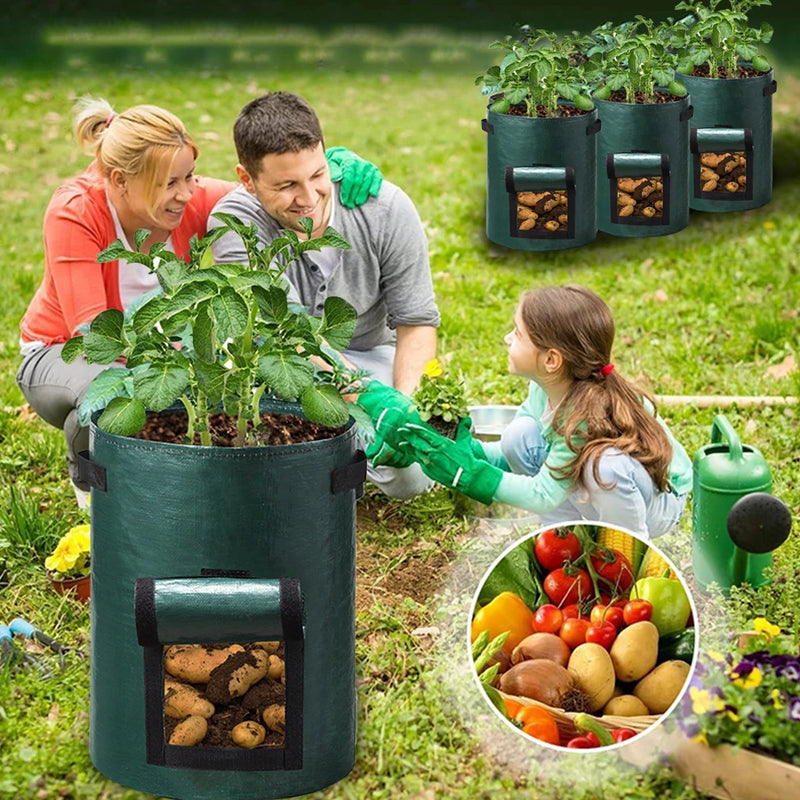 Garden Gallon Plant Growing Pots 