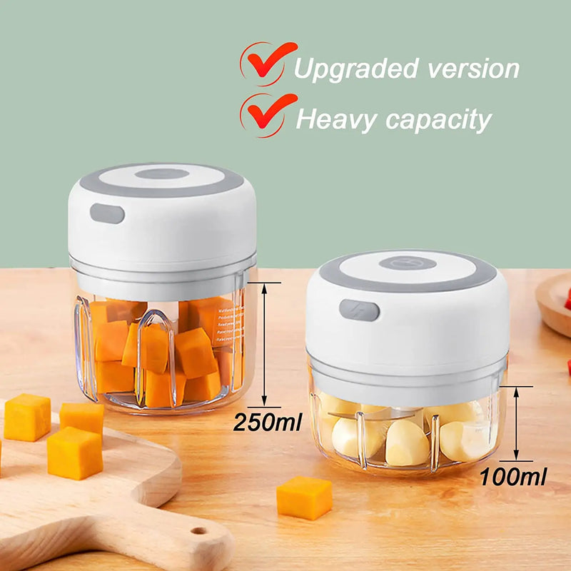 Mini Electric Garlic Grinder 