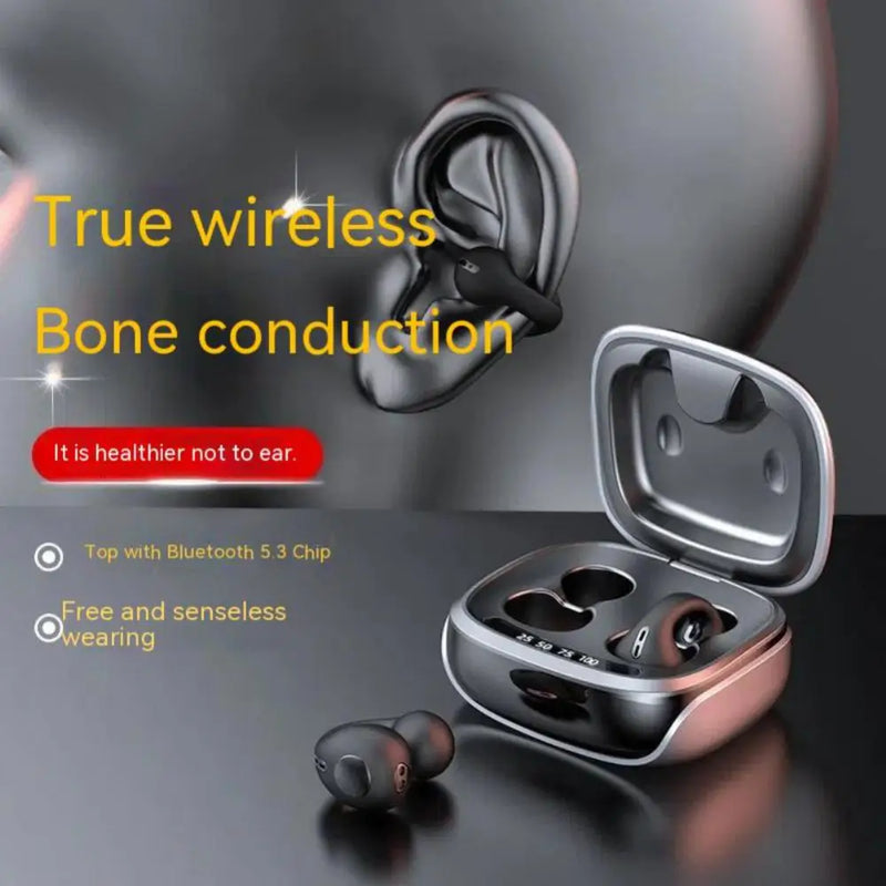 New JX80 Clip-ear bone conduction wireless headset 5.3 new innovative sound quality comfortable Sport Earbuds 