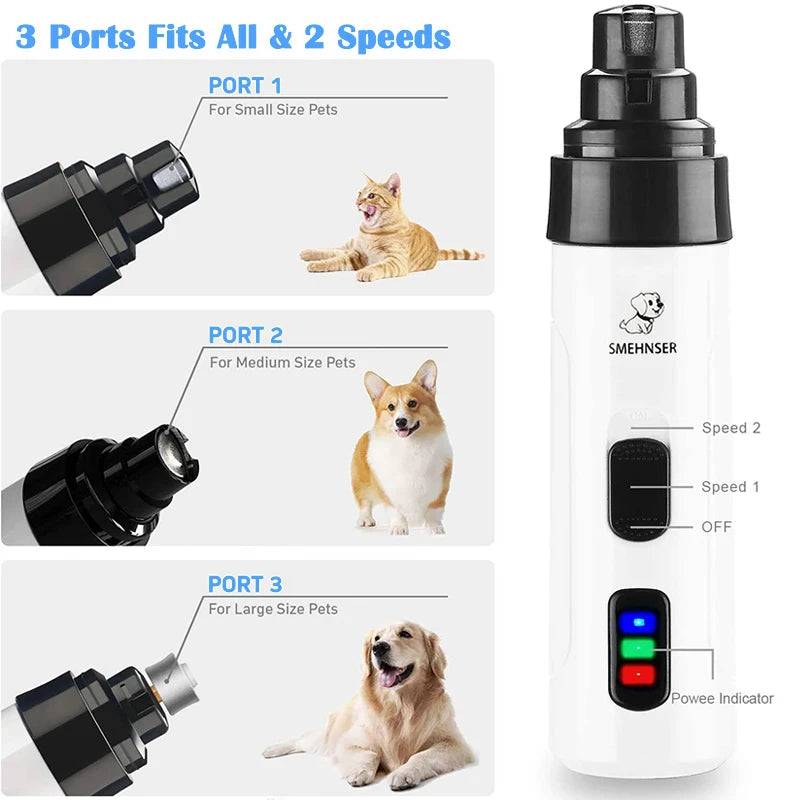 Pet USB Charging Nail Trimmer 