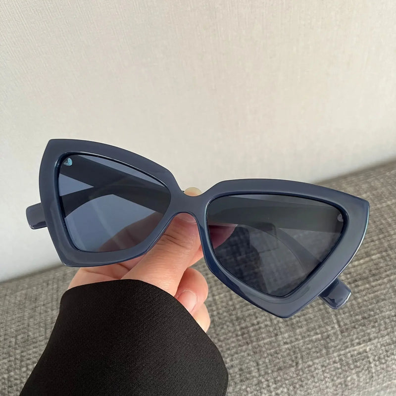 New Fashion Cat Eye Sunglasses Female Luxury Brand Designer Sun Glasses for Women Travelling Sun Shades Glasse y2k Gafas De Sol 