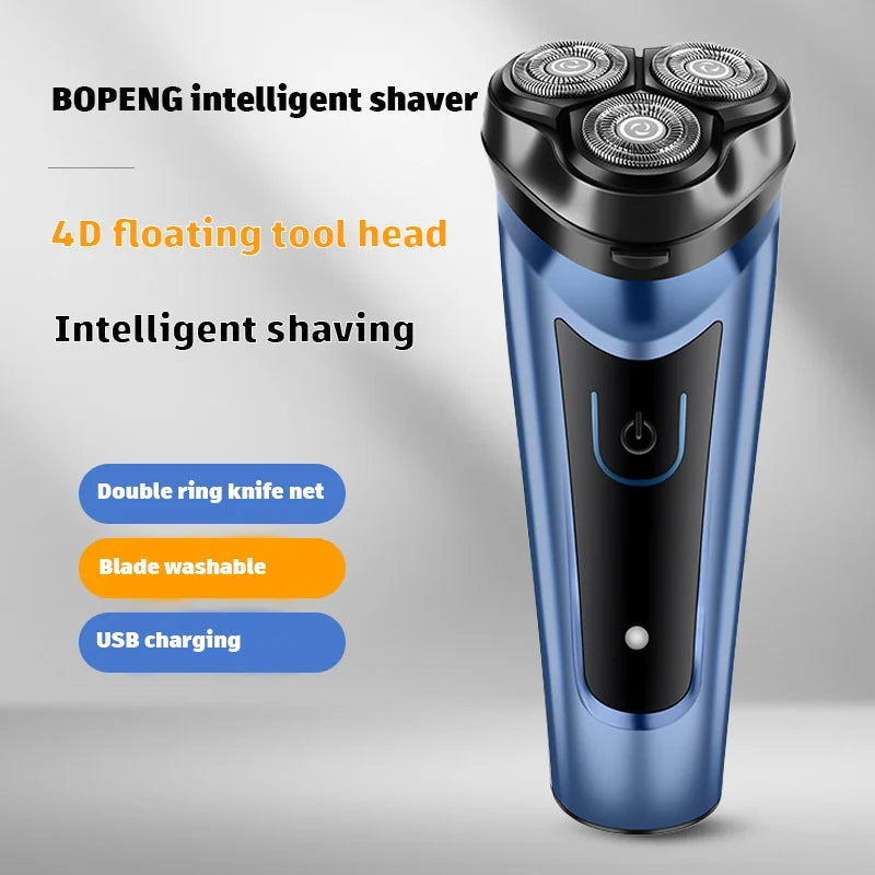 Shaver for Men USB Electric Shaver Powerful Beard Shaving Machine Electric Razor Rechargeable Waterproof 