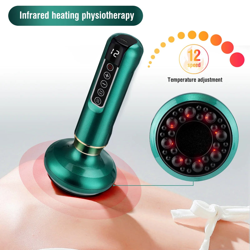 Skin Scraping Rechargeable Massager 