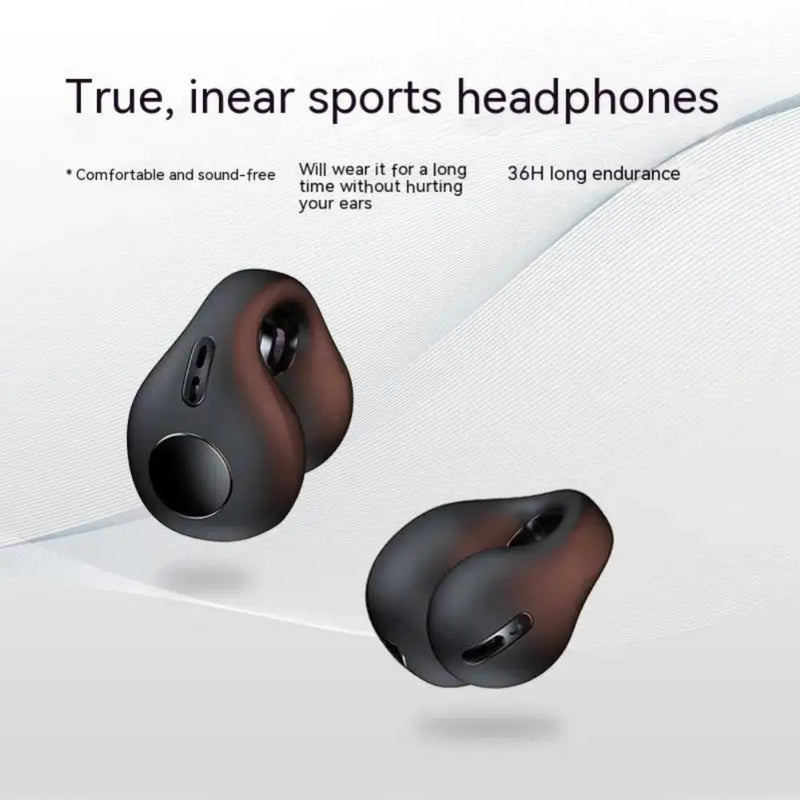 New JX80 Clip-ear bone conduction wireless headset 5.3 new innovative sound quality comfortable Sport Earbuds 