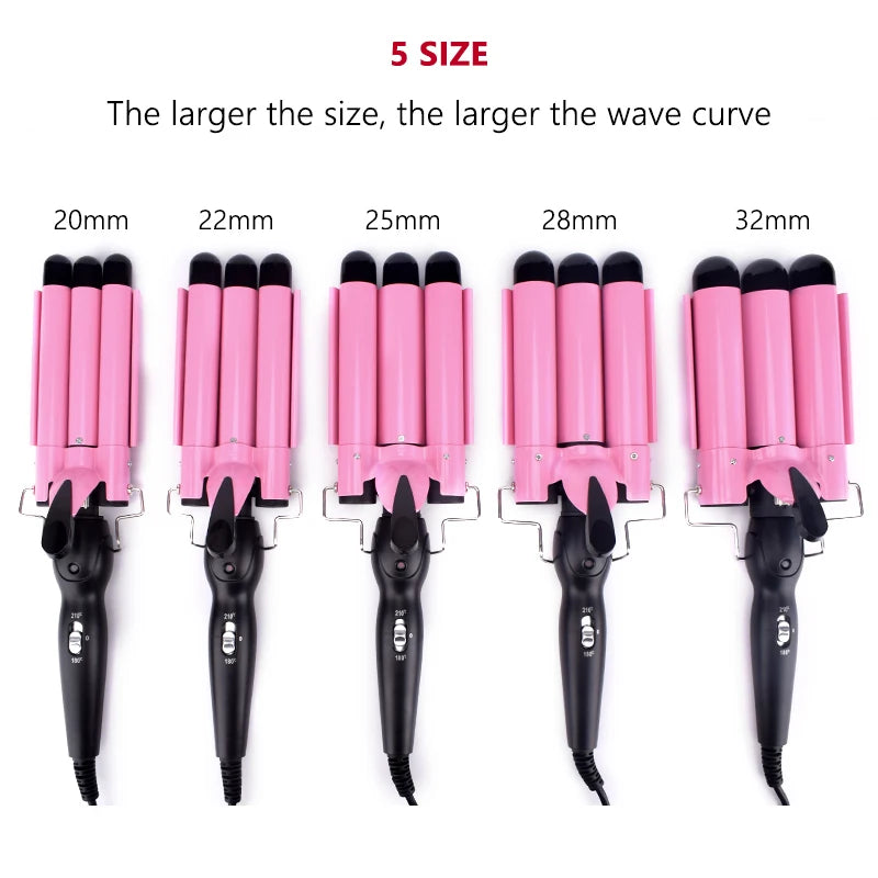 Professional Styling Hair Curling Iron 