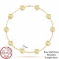 Jstoremart presents a beautiful set of four bracelets arranged in a grid, ideal for weddings or engagements. Each bracelet features distinctive charms: gold flowers, white flowers, blue flowers, and delicate white clovers. The elegance is further enhanced by the Real 925 Sterling Silver stamp on each piece.