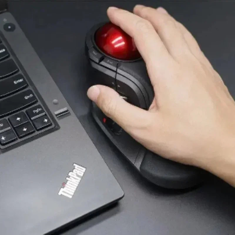 Original Trackball Mouse Wireless Mouse Gaming Ergonomic Office Engineer Design Mouse for Windows Macos Android Computers 