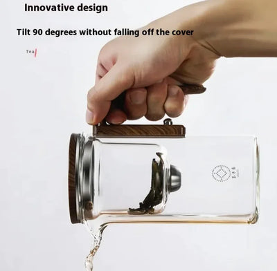 Heat-Resistant Glass Teapot 